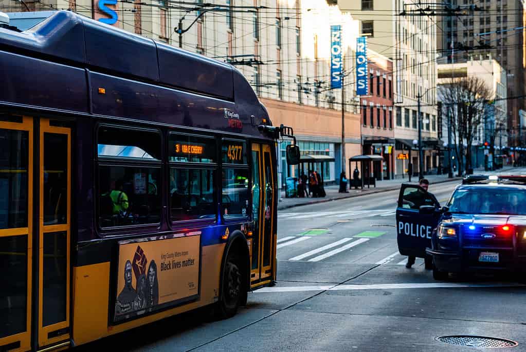 Bus in Seattle