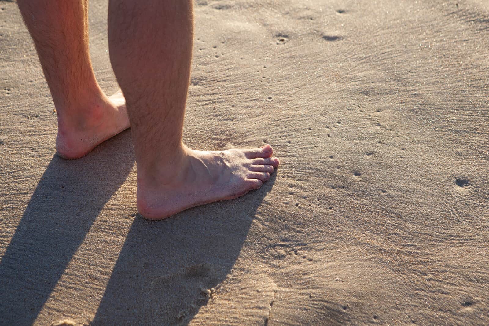 Feets on the beach
