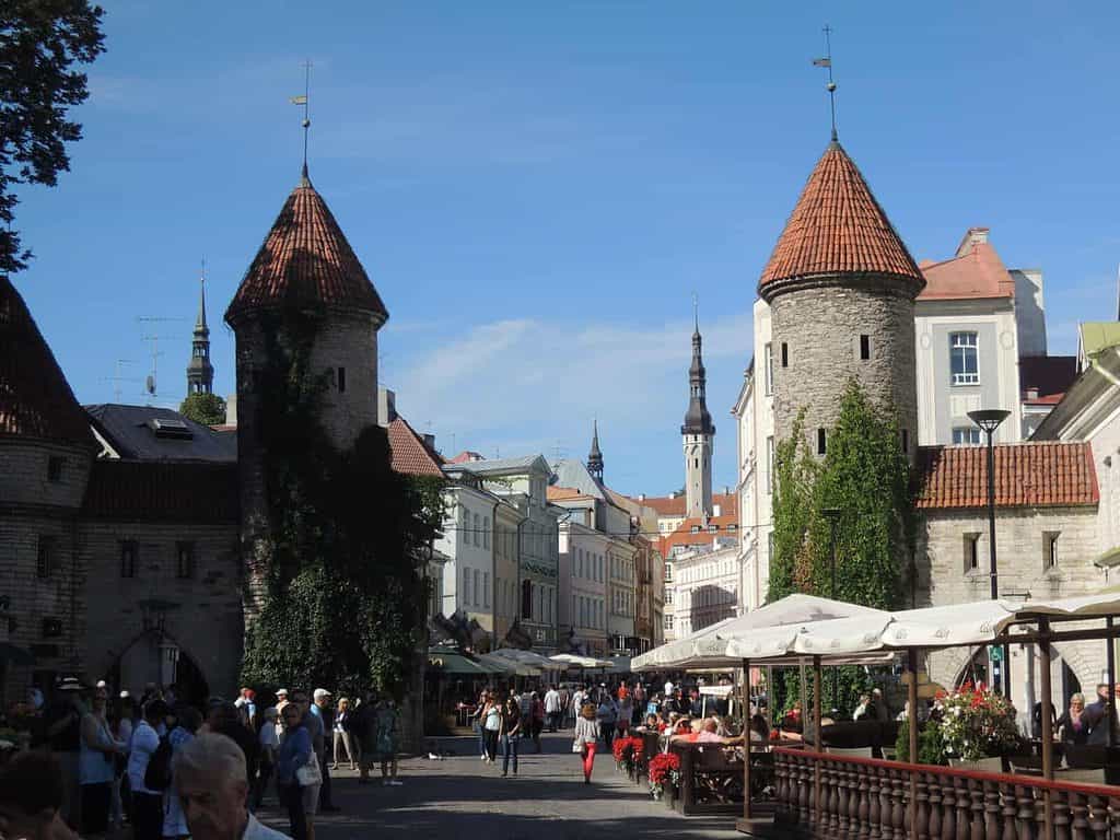 Tallinn Old Town main entrance